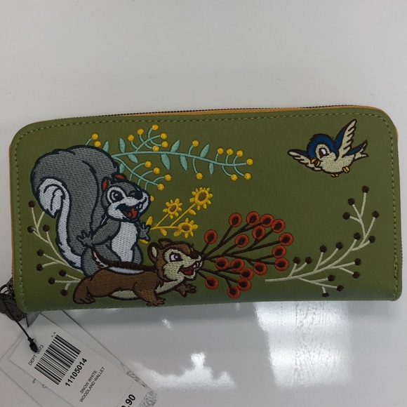 Loungefly Handbags - Loungefly Disney Snow White green wallet